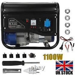 1100W Gas Powered Portable Generator For Emergency Jobsite RV Camping Standby