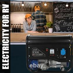 1100W Gas Powered Portable Generator For Emergency Jobsite RV Camping Standby