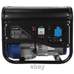 1100W Petrol Portable Camping Generator 4 Stroke 230v 3HP Recoil start