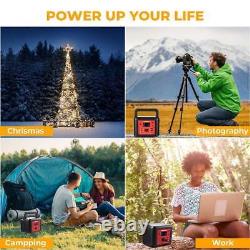 178Wh Solar Power Station Portable Generator Charger Emergency Power Supply DHL