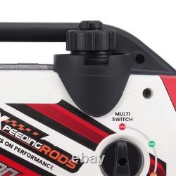 1800W 2000W Petrol Generator 4 Stroke Engine Portable For RV Camping Bluetooth