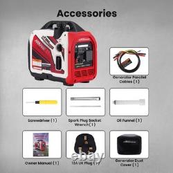 1800W 2000W Petrol Generator 4 Stroke Engine Portable For RV Camping Bluetooth