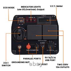 1800W-2300W Petrol Inverter Generator Portable RV Travel, Jobsites, Home Backup