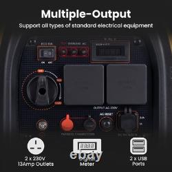1800W Petrol Inverter Generator Portable For Camping Outdoor Party Garden