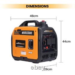 1800W Petrol Inverter Generator Portable For Camping Outdoor Party Garden