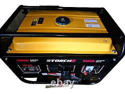 18HP Rated 8000W Max 8500W Single Phase Generator 4 Stroke Portable Petrol