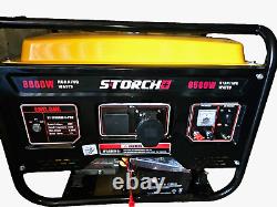 18HP Rated 8000W Max 8500W Single Phase Generator 4 Stroke Portable Petrol