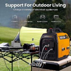 1.8KW-2.3KVA Generator Petrol Inverter Portable Suitcase Silent 18.5KG Camping
