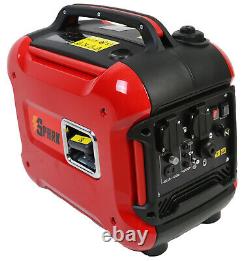 2000W Petrol Inverter Generator Silent Portable 4 Stroke Engine Camping 1700W