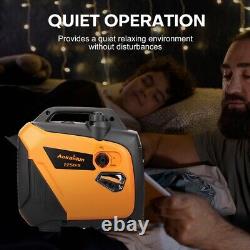 2000W Portable Inverter Generator Petrol Explorer Camping RV Travel Jobsites