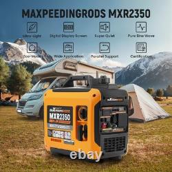 2000W Portable Petrol Inverter Generator Silent 4 Stroke Camping Caravan