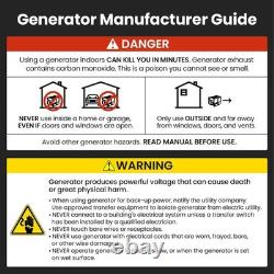 2000W Portable Petrol Inverter Generator Silent 4 Stroke Camping Caravan