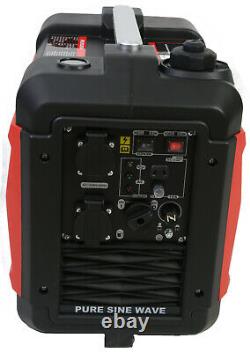 2000w 2000 Petrol Inverter Generator Silent Portable 4 Stroke Engine Camping