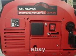 2000w Petrol Generator Suitcase Camping Portable Lightweight 2 Stroke Easy Use