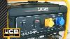 224cc 3 6kw Open Frame Petrol Generator From Jcb Jcb G3600p Portable Generator