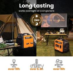 2300W Inverter Generator Petrol Silent Generator For Camping Caravan RV