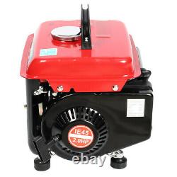 230V Petrol Inverter Generator 2HP 2 Stroke Gasoline Portable Suitcase Low Noise
