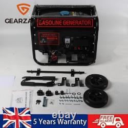 274CC 5KW Portable Petrol Inverter Generator with Electric Start & Wheels 220V 15A