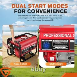 274CC 7.5HP Petrol Generator Dual Fuel 3500W For Camping/Outdoor Power Supply
