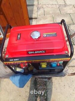 2.2kw Petrol Generator brand new. Reasonable size, quite noisy