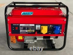 2.8 kVA Portable Petrol Generator NEW 6.5 HP ENGINE