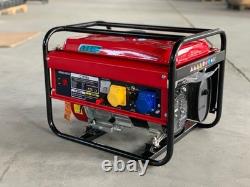 2.8 kVA Portable Petrol Generator NEW 6.5 HP ENGINE