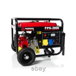 2.8 kVA Portable Petrol Generator & Wheel Set