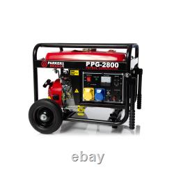 2.8 kVA Portable Petrol Generator & Wheel Set