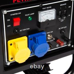 2.8 kVA Portable Petrol Generator & Wheel Set