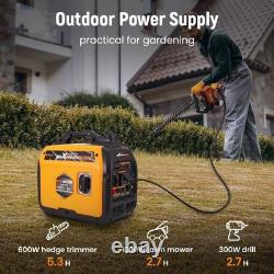 3200W 3500W Petrol LPG Dual Fuel Inverter Generator 4-Stroke For Outdoor Camping