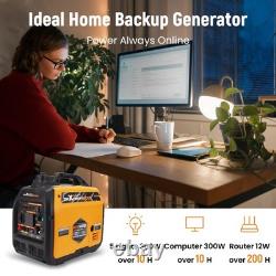3200W 3500W Petrol LPG Dual Fuel Inverter Generator 4-Stroke For Outdoor Camping