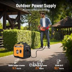 3200W Petrol Inverter Generator Clean Sine Wave For Camping RV Garden Outdoor