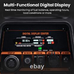 3200W Petrol Inverter Generator Portable E-start for Camping 3.5KW Dual Fuel