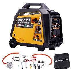 3200W Petrol Inverter Generator Portable E-start for Camping Dual Fuel LPG