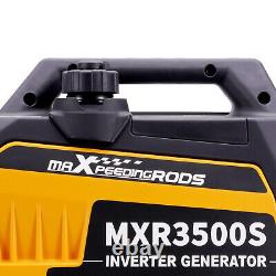 3200W Petrol Inverter Generator Portable E-start for Camping Dual Fuel LPG