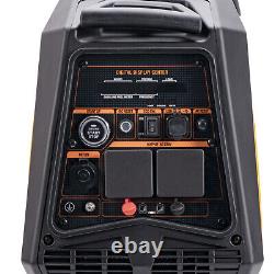 3200W Petrol Inverter Generator Portable E-start for Camping Dual Fuel LPG