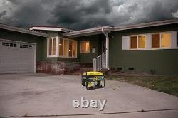 3200 Watt Portable Petrol Generator, 224cc, 12 hour run time digital display