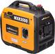 3300w Portable Inverter Generator Petrol Silent Pure Sine Wave Generator For Cam