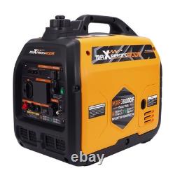 3500W Dual Fuel Inverter Generator Portable For Garden Camping Power 230V 22kg