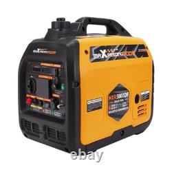 3500W Dual Fuel Inverter Generator Portable For Garden Camping Power 230V 22kg