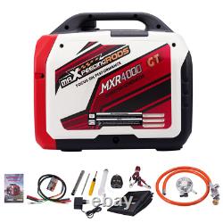 3500W Dual Fuel LPG Inverter Generator Portable Electric Start +App Start