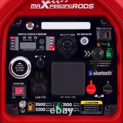 3500W Dual Fuel LPG Inverter Generator Portable Electric Start +App Start