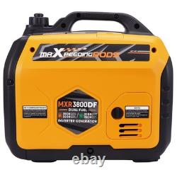 3500W Peak Inverter Generator LPG Petrol Powered Portable Power Supply UK Plug