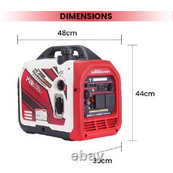 3.2KW 3.5KW Inverter Generator Petrol App monitoring & Dual Fuel + App control