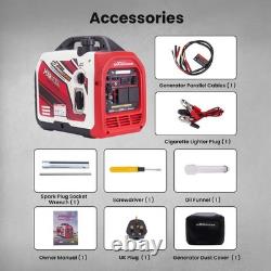 3.5KW Quiet Inverter Generator with Digital Display ECO Petrol App-Monitoring