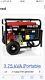 3 Kw Parker Brand Ppg 3750 Petrol Generator 240v & 110v Portable On Wheels