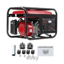 4000W Portable Petrol Generator 4-Stroke Dual Fuel Fuel-efficient for Camping, RV
