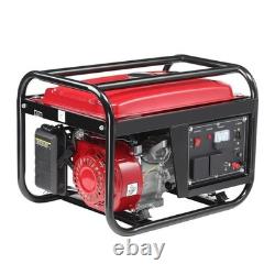 4000w 6.5hp Inverter Generator Petrol Digital Display Dual Fuel Rv Home 196cc Uk