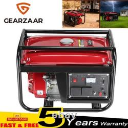 4000w Inverter Generator Petrol 196cc 4-stroke Ohv Dual Fuel Rv Home Backup New