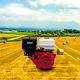 4 Stroke Gasoline Engine 15hp Low Noise Gas Powered Portable Generator 9.7kw For